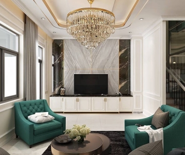 Điểm nổi bật trong thiết kế nội thất phong cách bán cổ điển