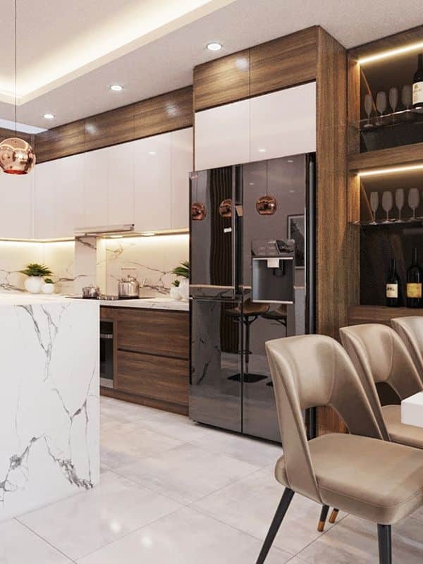 THIẾT KẾ NỘI THẤT PHÒNG BẾP