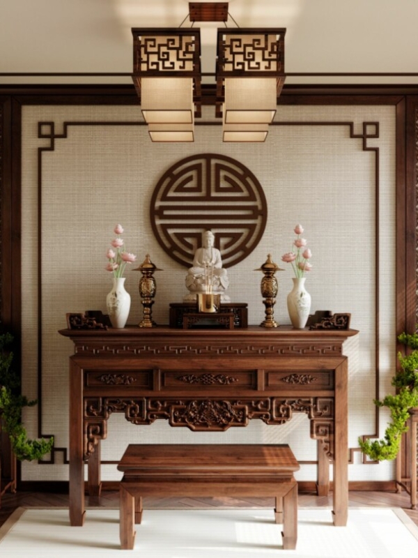 THIẾT KẾ NỘI THẤT PHÒNG THỜ