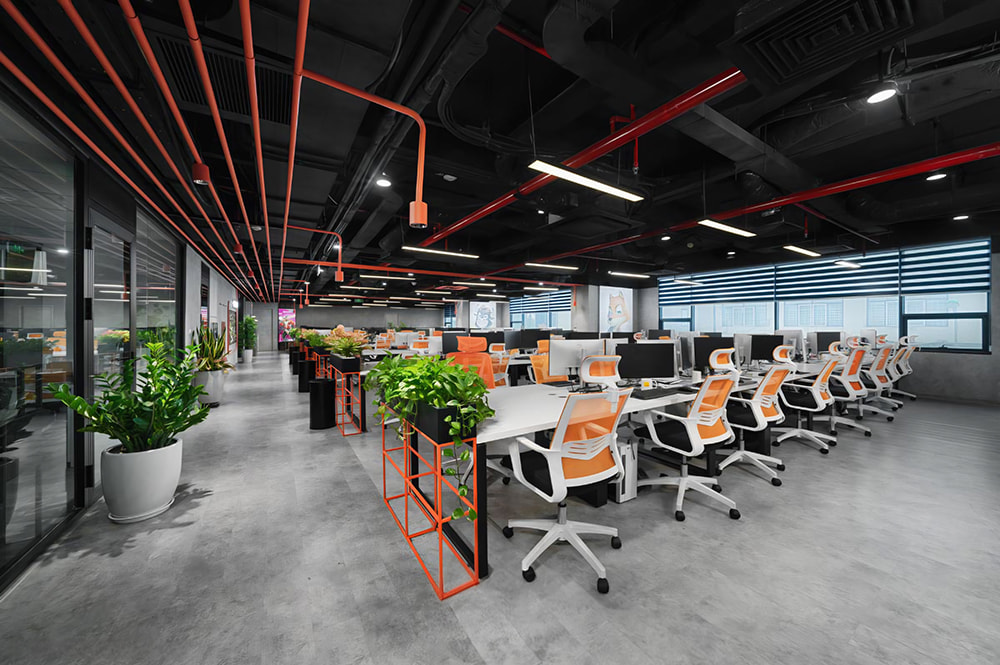 Nội thất văn phòng kiểu mới